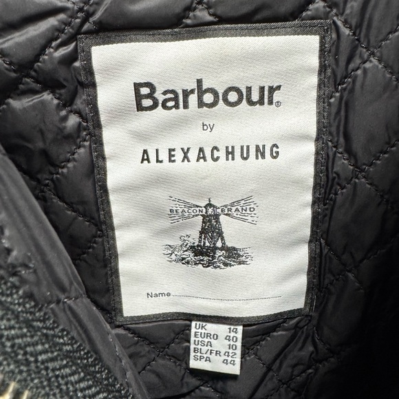 Barbour x ALEXACHUNG Hazel Casual Jacket - Picture 9 of 9